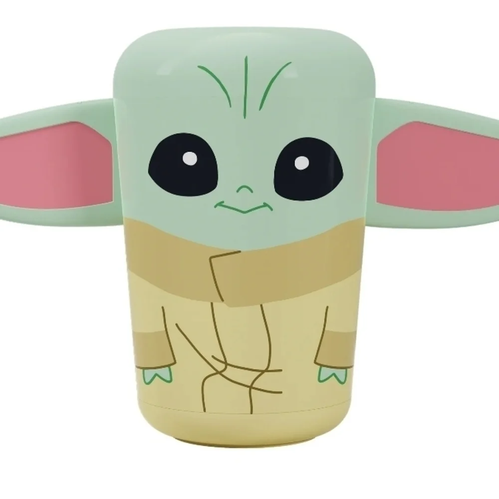 Star Wars Mandalorian Baby Yoda Popcorn Set - Green and Pink